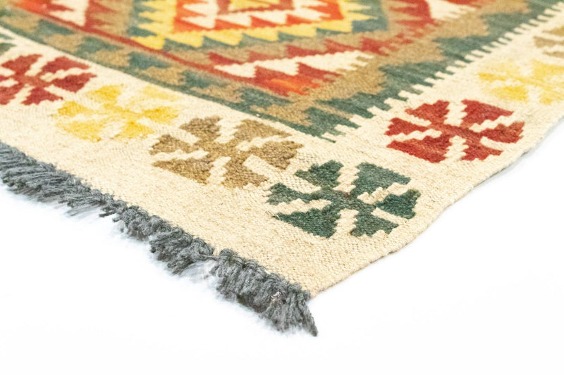 Dywan Kelim - Orientalny - 90 x 60 cm - zielona