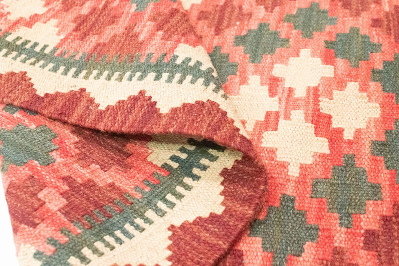 Dywan Kelim - Orientalny - 90 x 60 cm - brązowy