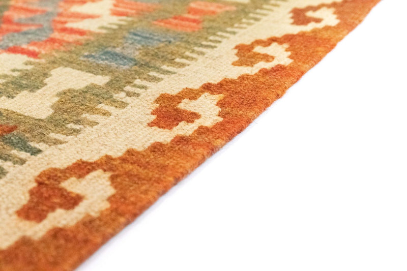 Dywan Kelim - Orientalny - 90 x 60 cm - pomarańczowy