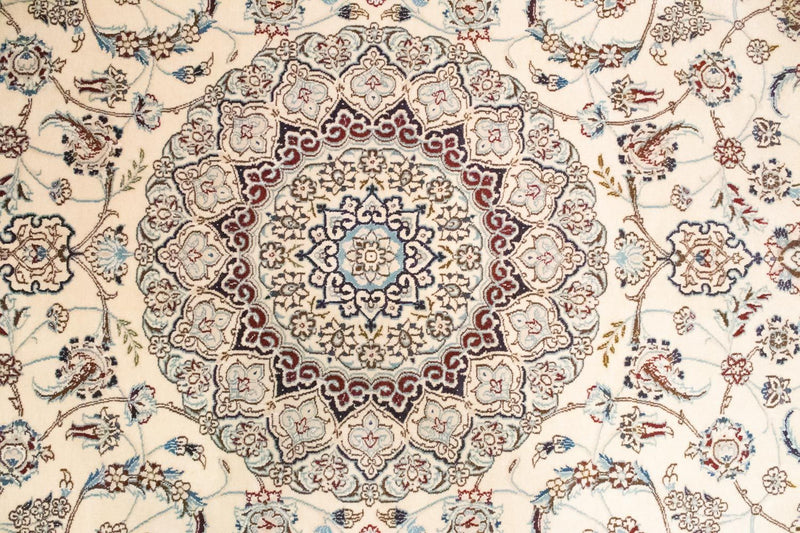 Dywan perski - Nain - Królewski - 304 x 200 cm - naturalna biel