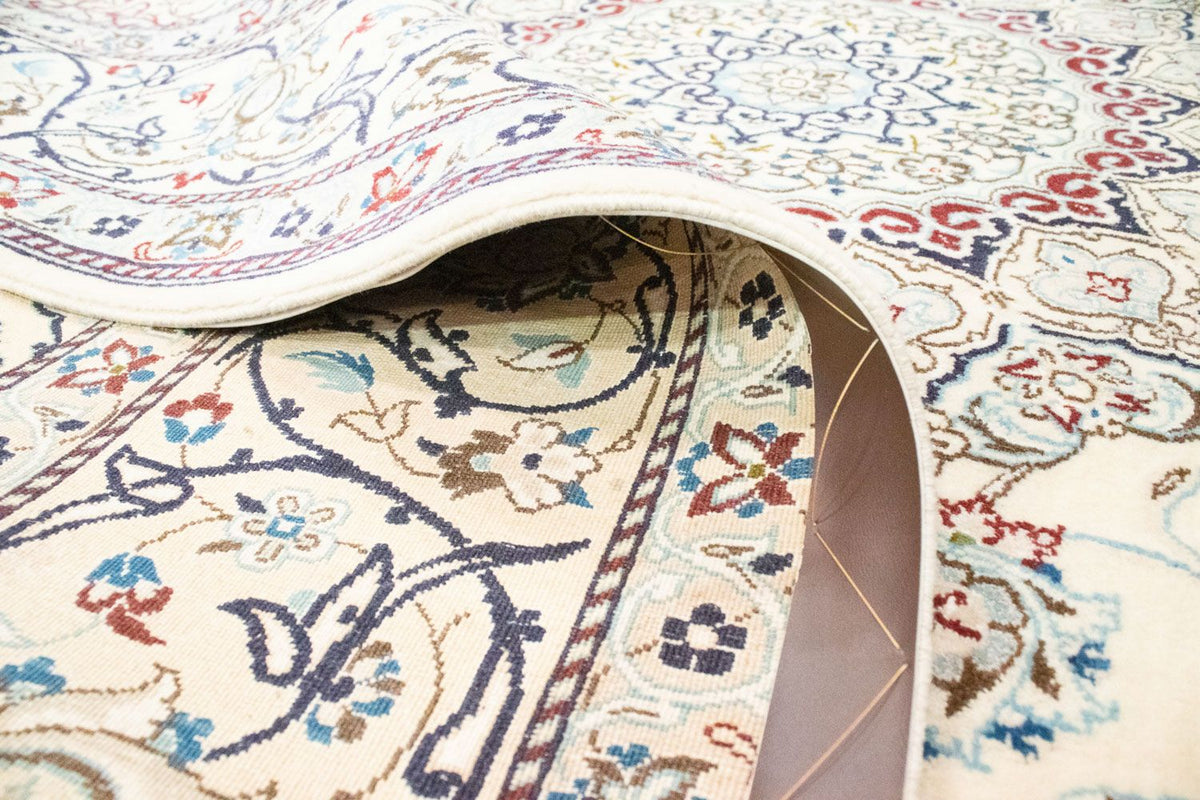 Dywan perski - Nain - Królewski - 304 x 200 cm - naturalna biel