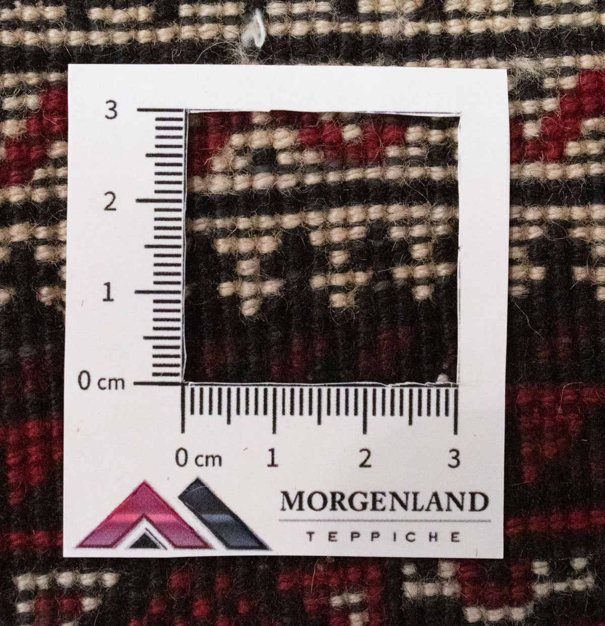 Dywan beludżycki - 83 x 68 cm - brązowy