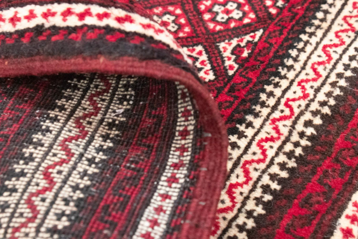 Dywan beludżycki - 84 x 70 cm - czerwony