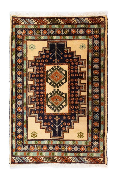 Dywan turkmeński 63x93cm - Dywan perski