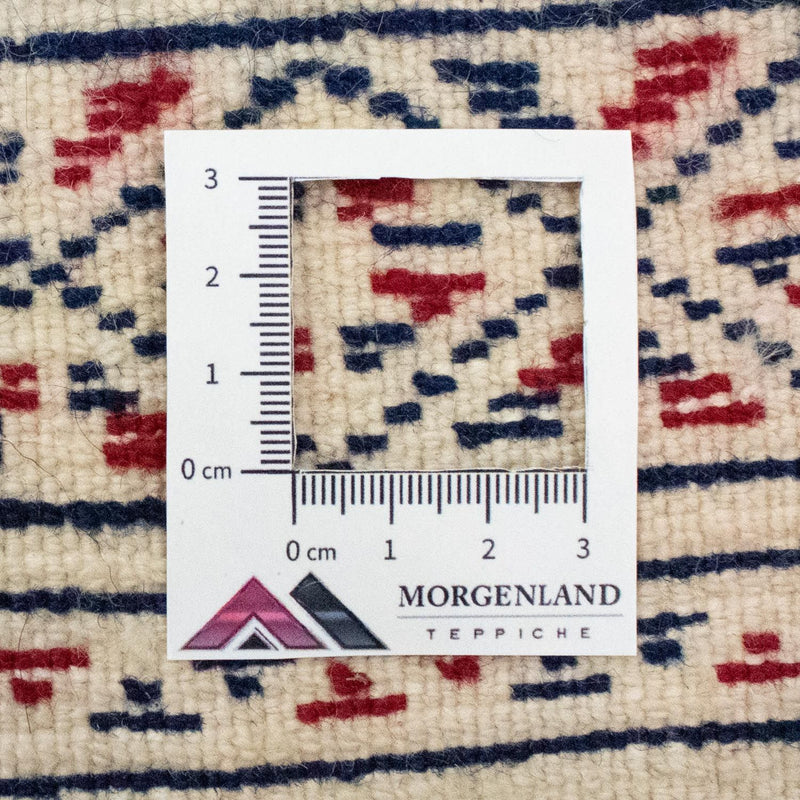 Dywan turkmeński - 88 x 62 cm - niebieski