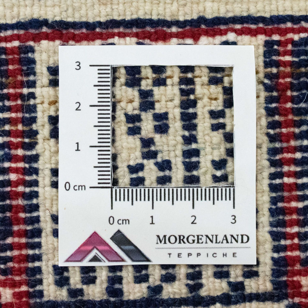 Dywan turkmeński - 90 x 62 cm - niebieski