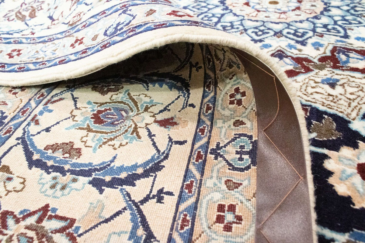 Dywan perski - Nain - Królewski - 300 x 200 cm - ciemnoniebieski