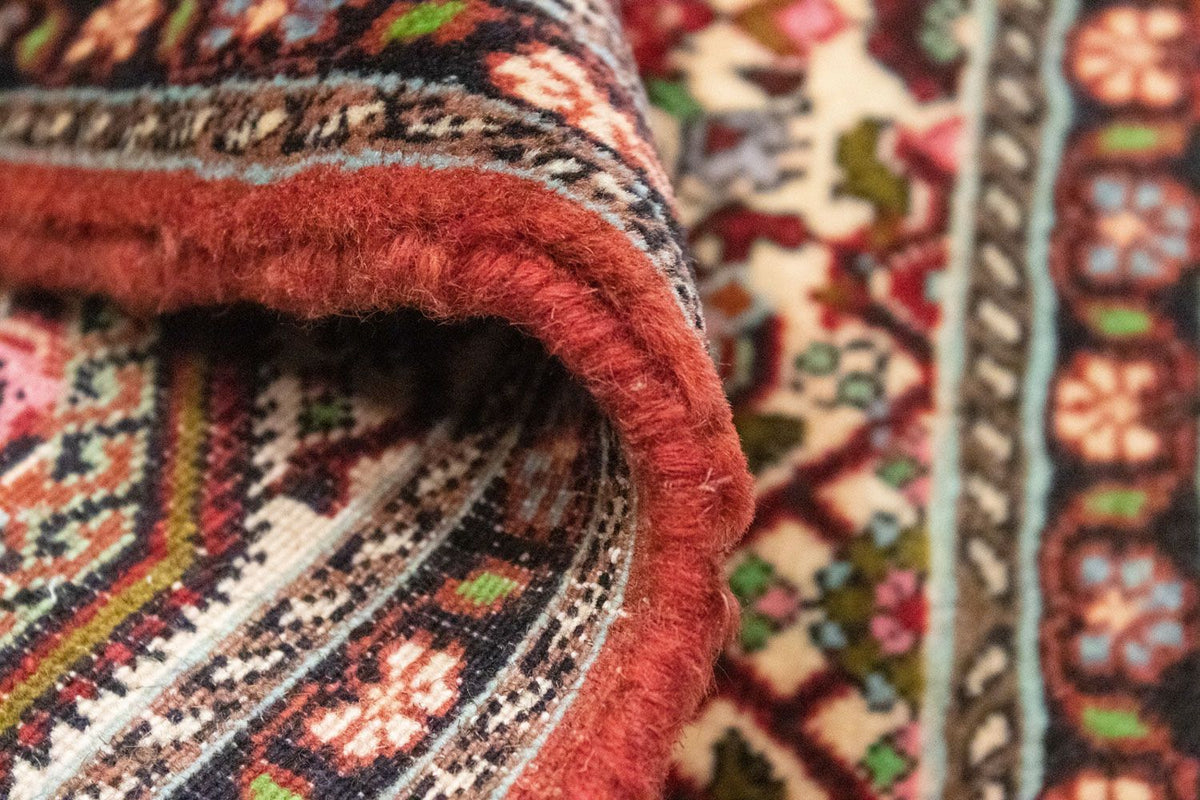 Dywan perski - Bijar - 60 x 40 cm - wielokolorowy