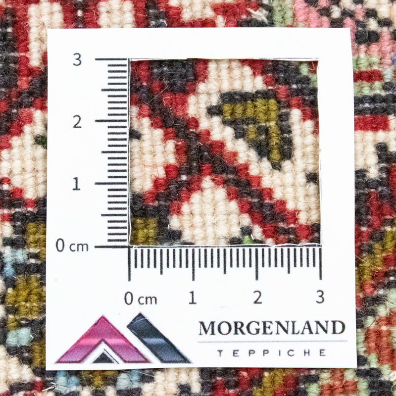 Dywan perski - Bijar - 60 x 40 cm - wielokolorowy