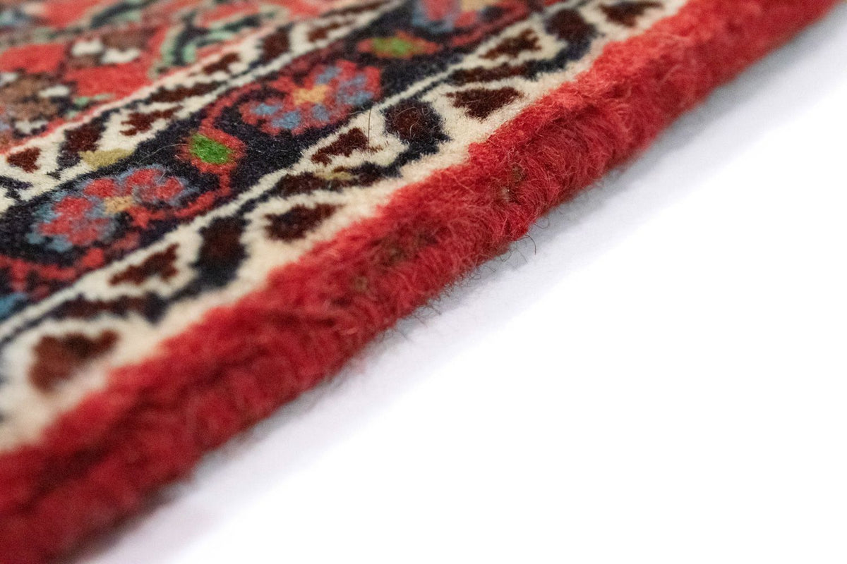 Dywan perski - Bijar - 60 x 40 cm - czerwony