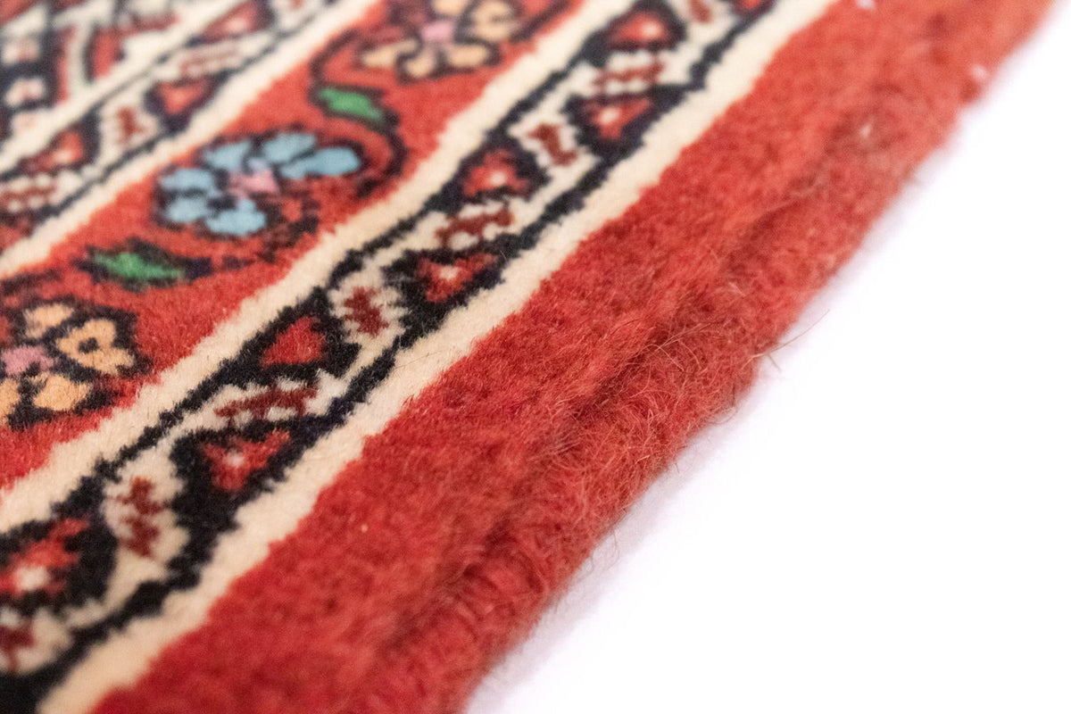 Dywan perski - Bijar - 60 x 40 cm - czerwony