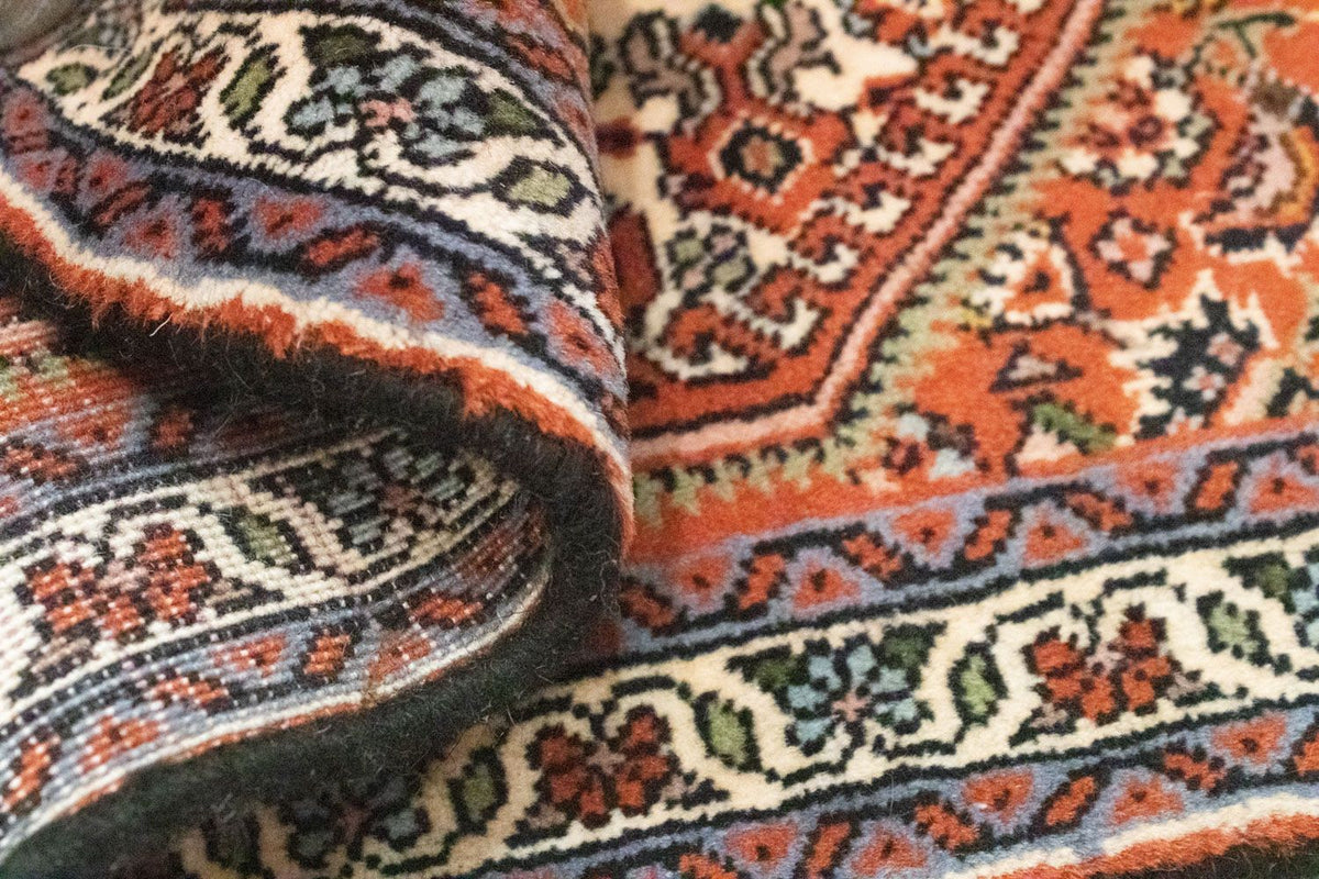 Dywan perski - Bijar - 60 x 40 cm - brązowy