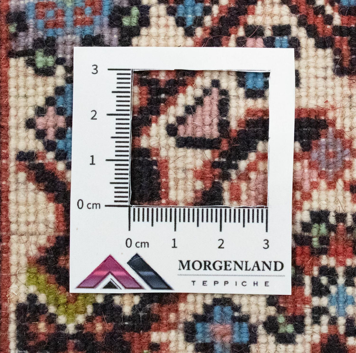 Dywan perski - Bijar - 60 x 40 cm - brązowy