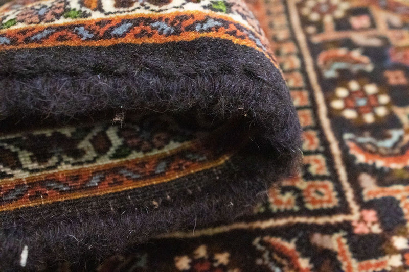 Dywan perski - Bijar - 60 x 40 cm - niebieski