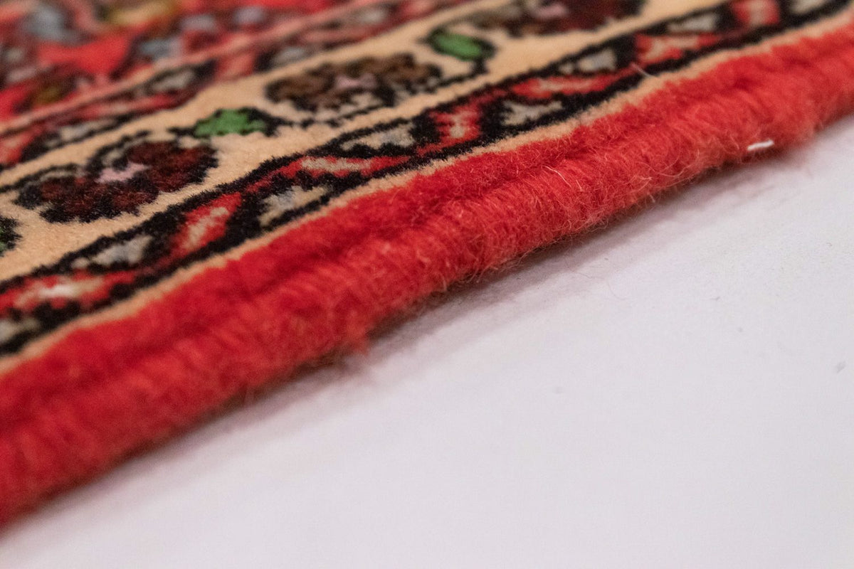 Dywan perski - Bijar - 60 x 40 cm - pomarańczowy