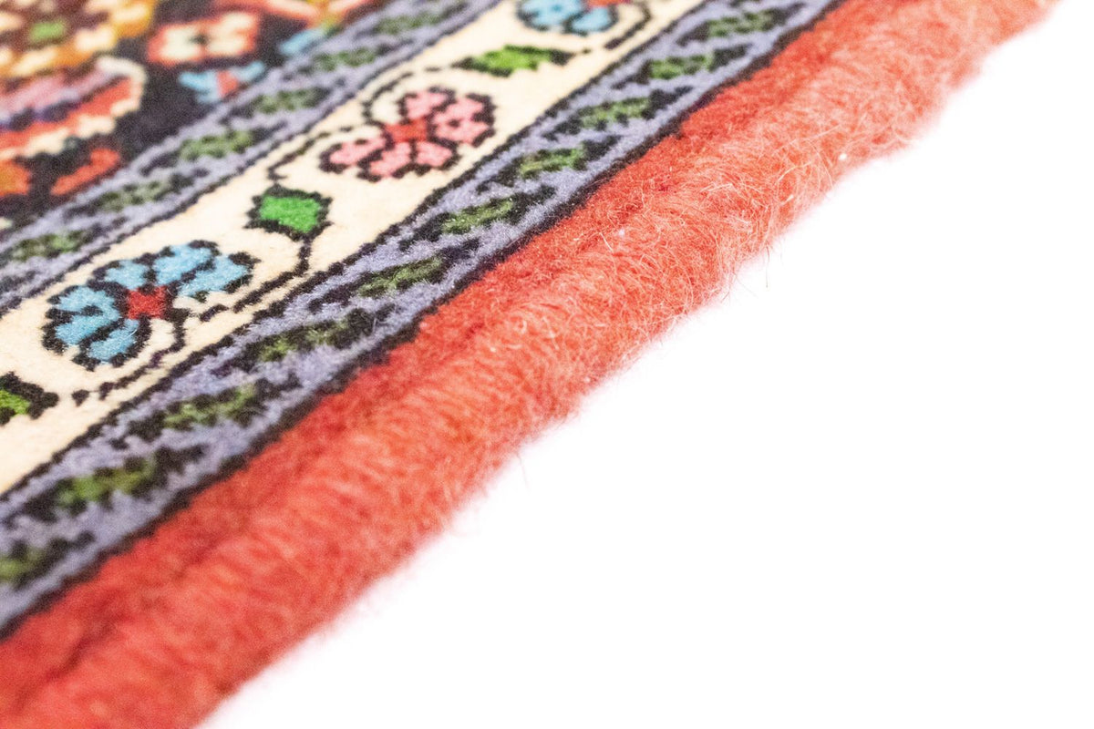 Dywan perski - Bijar - 60 x 40 cm - czerwony