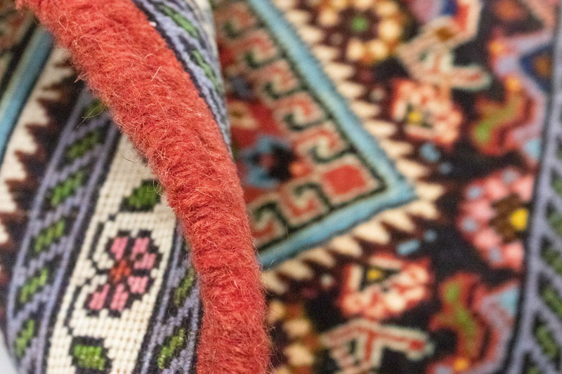 Dywan perski - Bijar - 60 x 40 cm - czerwony