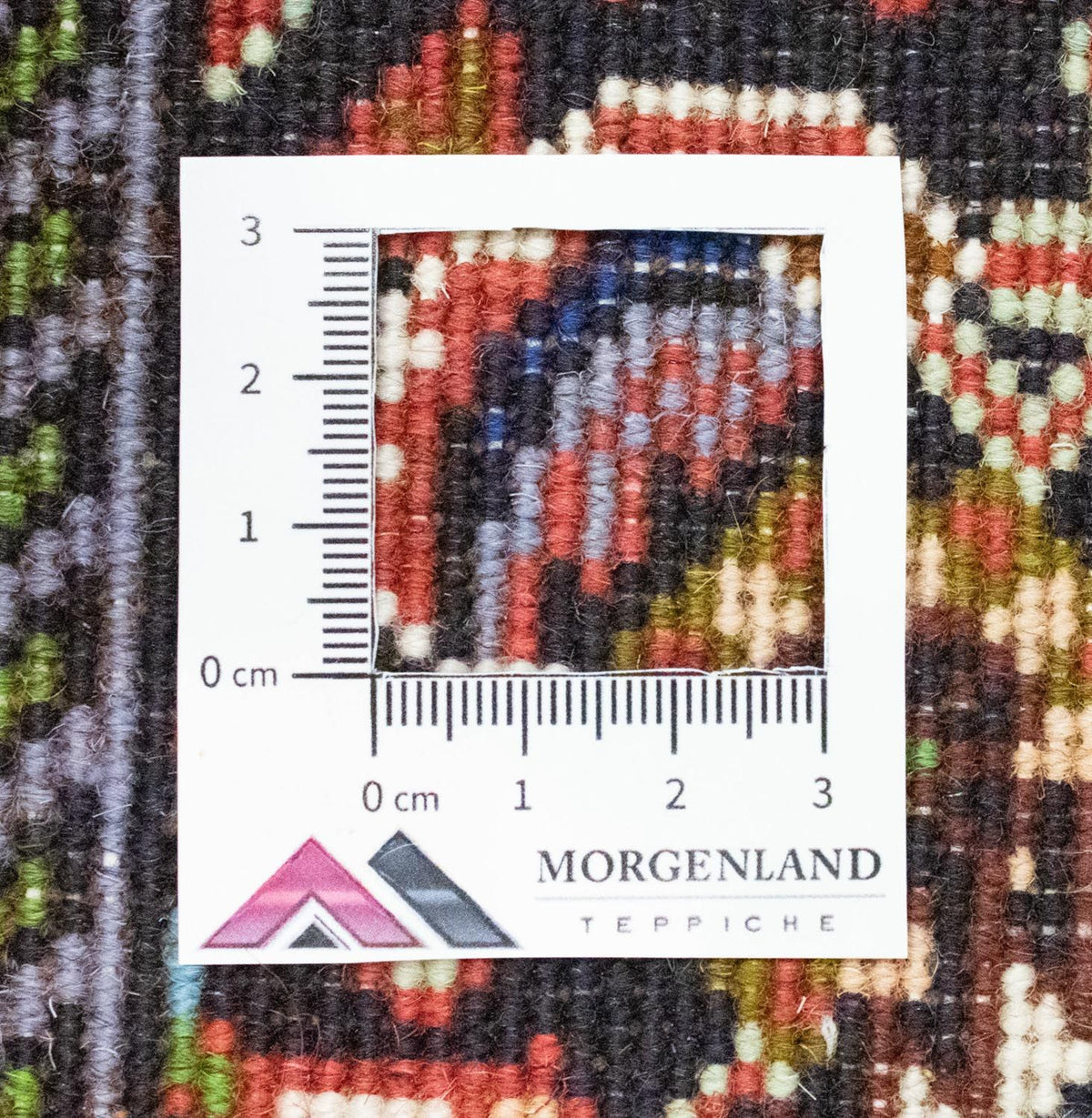 Dywan perski - Bijar - 60 x 40 cm - czerwony