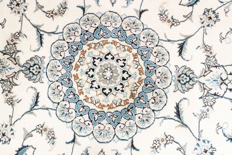 Dywan perski - Nain - 280 x 198 cm - naturalna biel