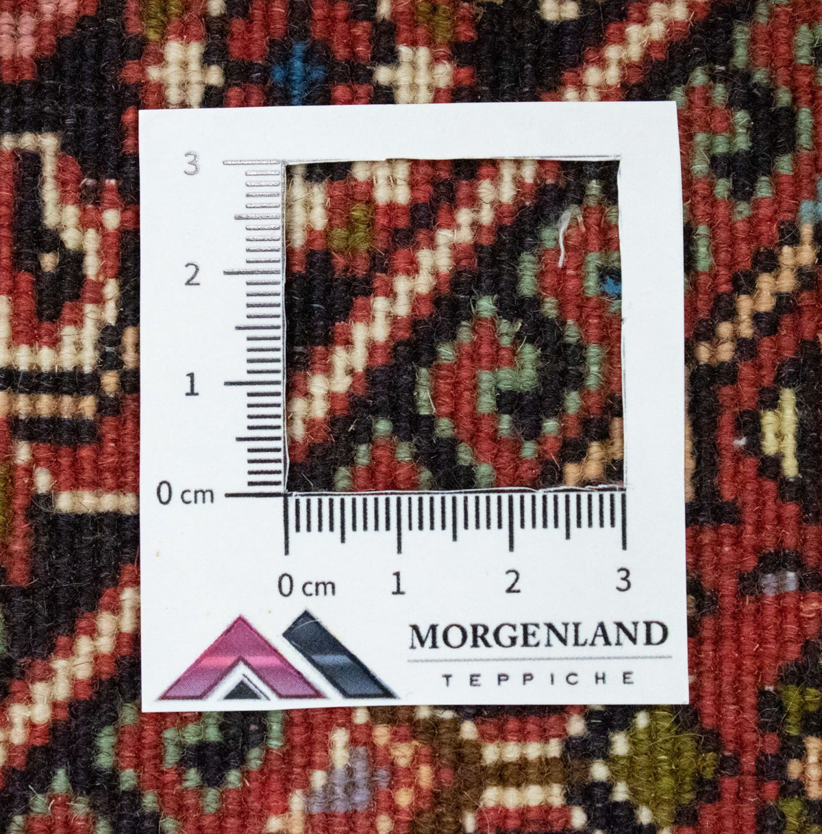 Dywan perski - Bijar - 60 x 40 cm - brązowy