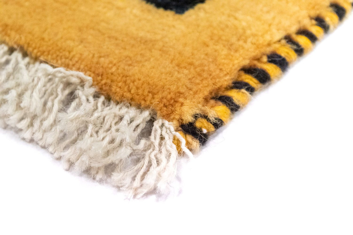 Dywan Gabbeh - perski - 60 x 40 cm - beżowy