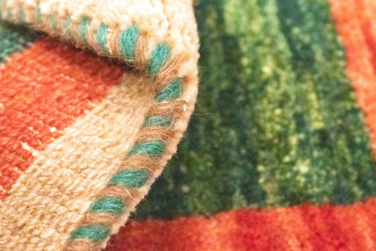 Dywan Gabbeh - perski - 60 x 40 cm - wielokolorowy