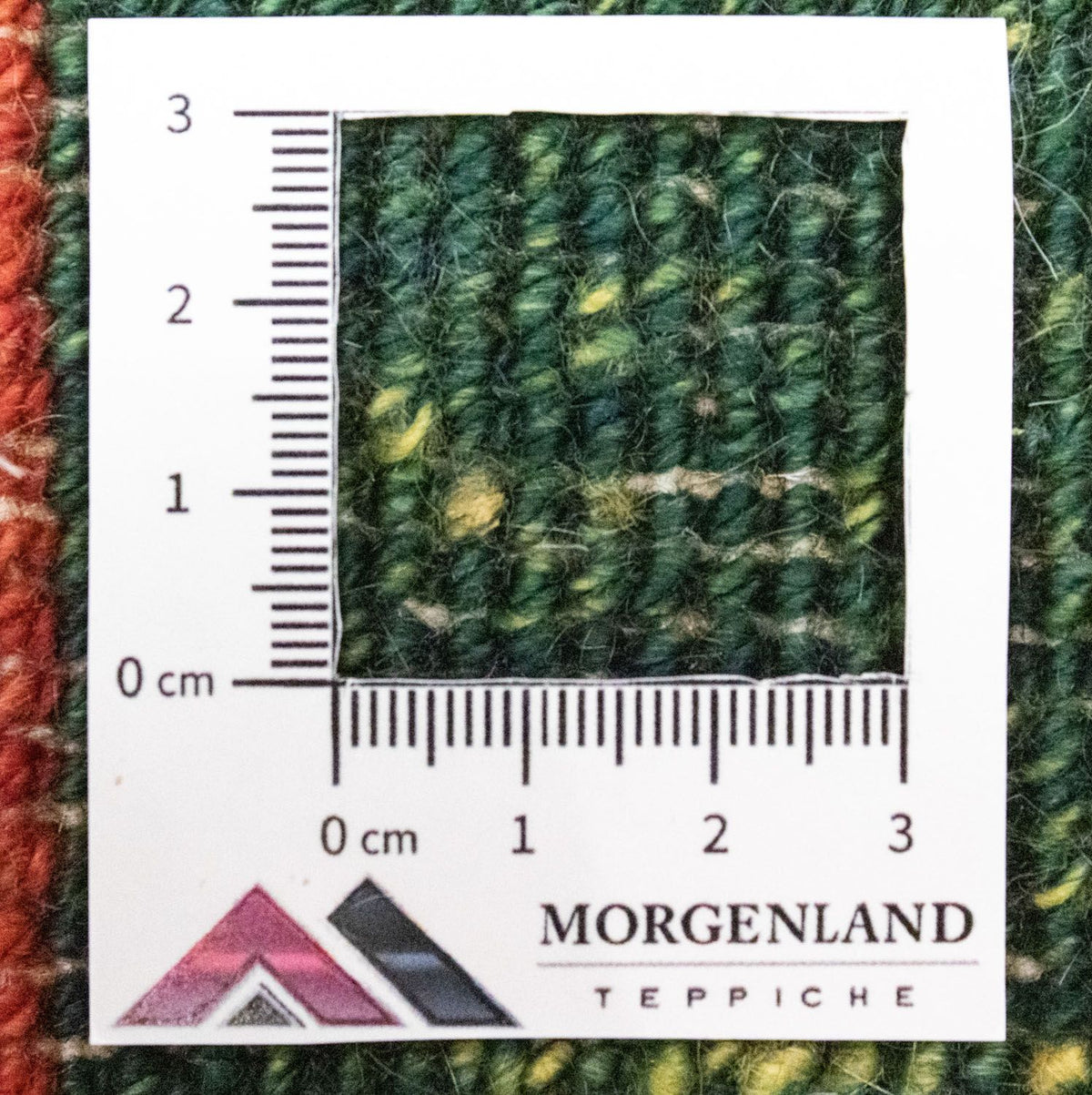 Dywan Gabbeh - perski - 60 x 40 cm - wielokolorowy