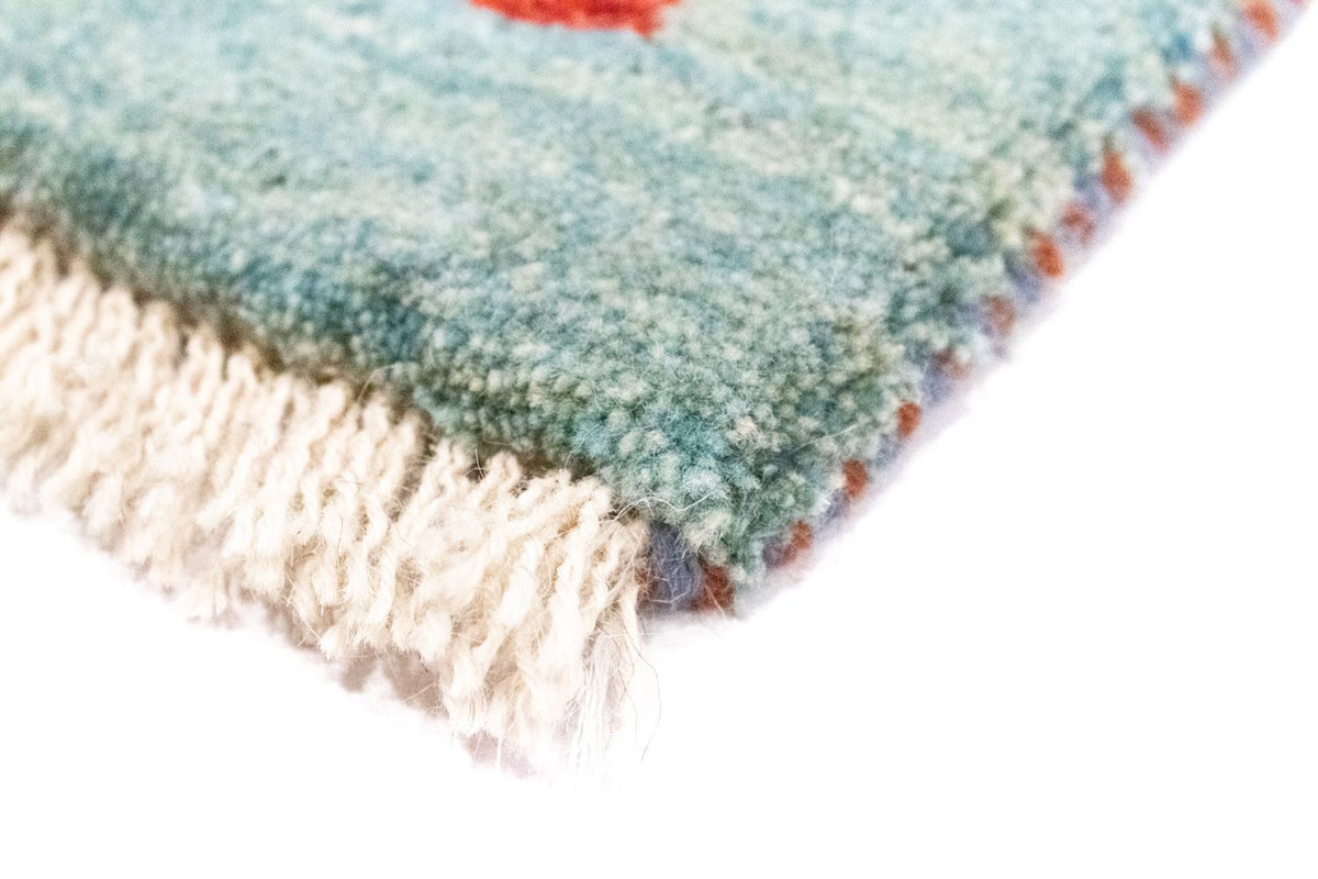 Dywan Gabbeh - perski - 60 x 40 cm - czerwony