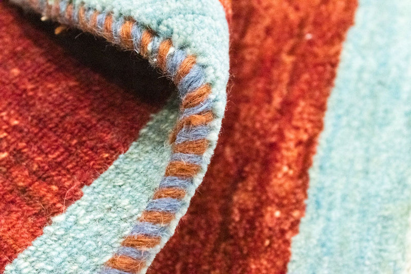 Dywan Gabbeh - perski - 60 x 40 cm - czerwony