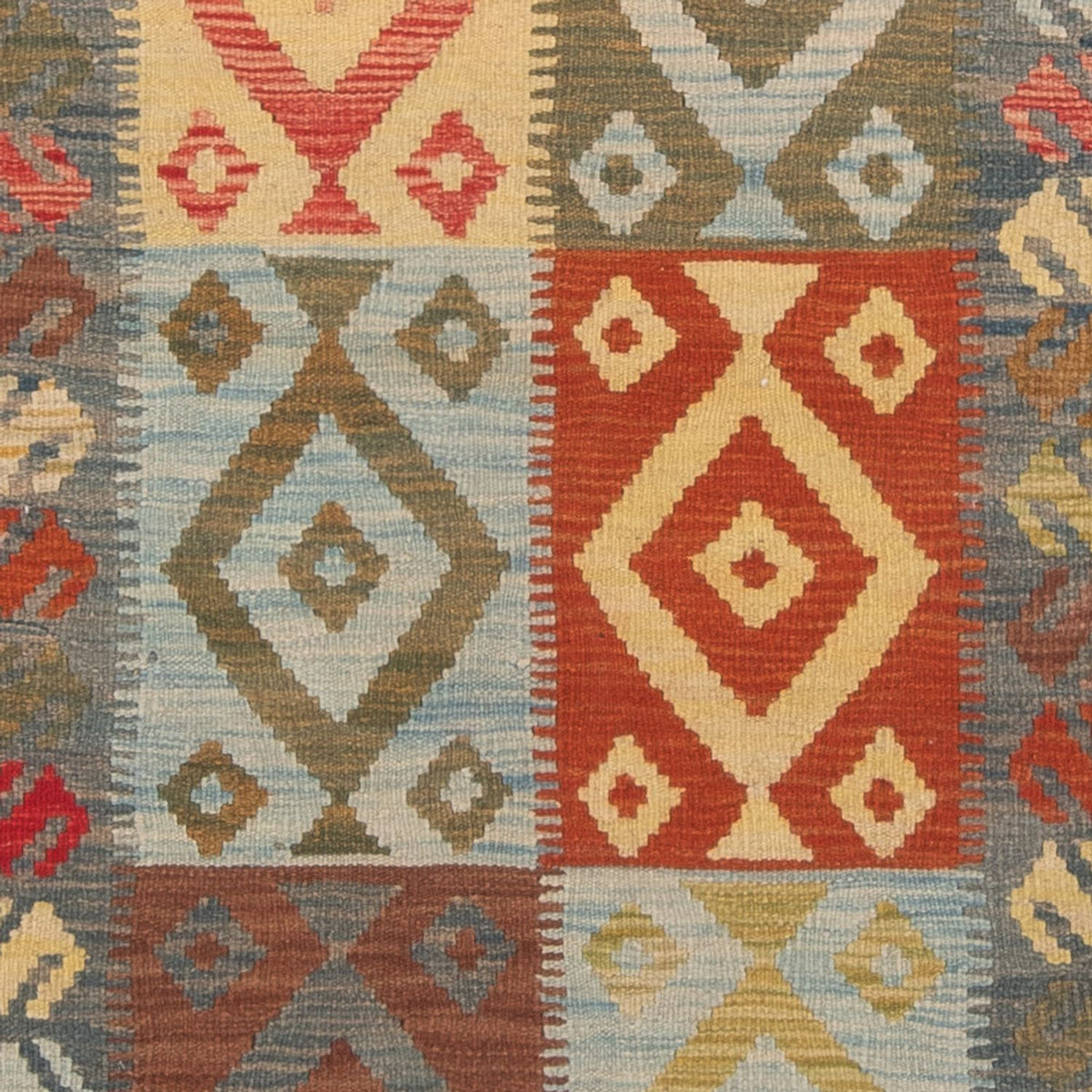 Dywan Kelim - Splash - 168 x 106 cm - wielokolorowy