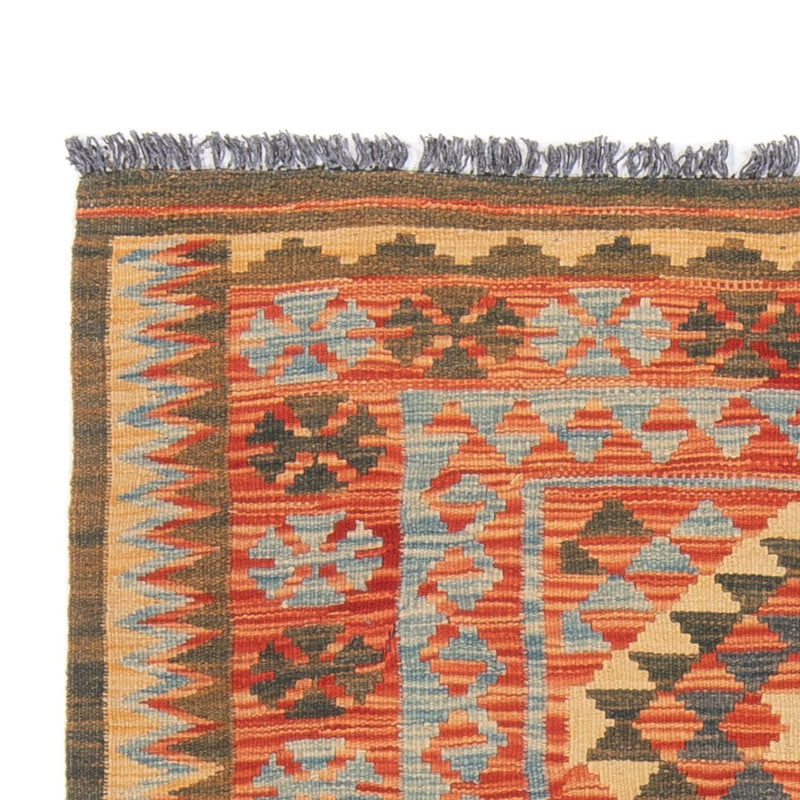 Biegacz Dywan Kelim - Splash - 206 x 98 cm - wielokolorowy