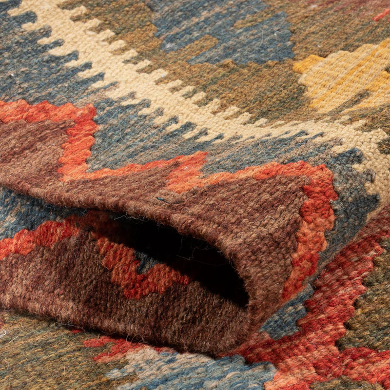 Biegacz Dywan Kelim - Splash - 207 x 101 cm - wielokolorowy