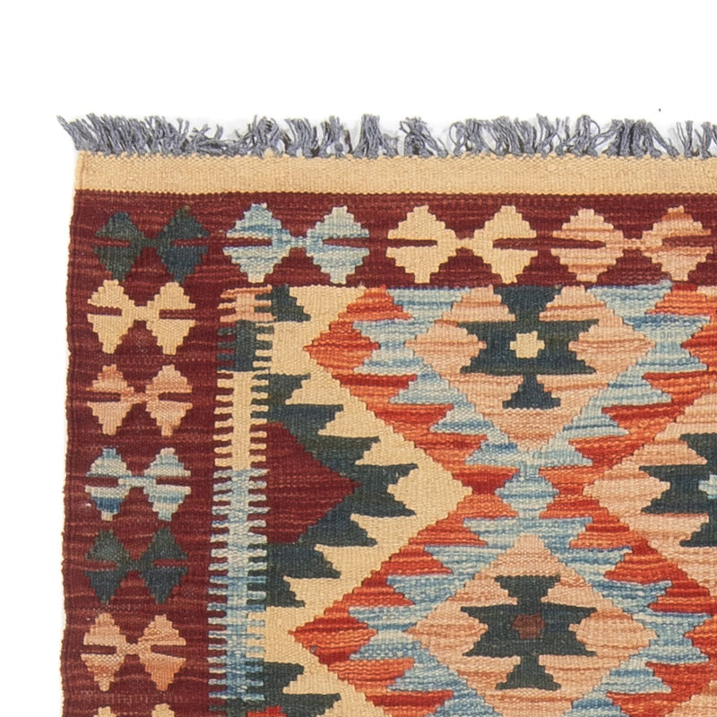 Biegacz Dywan Kelim - Splash - 198 x 104 cm - wielokolorowy