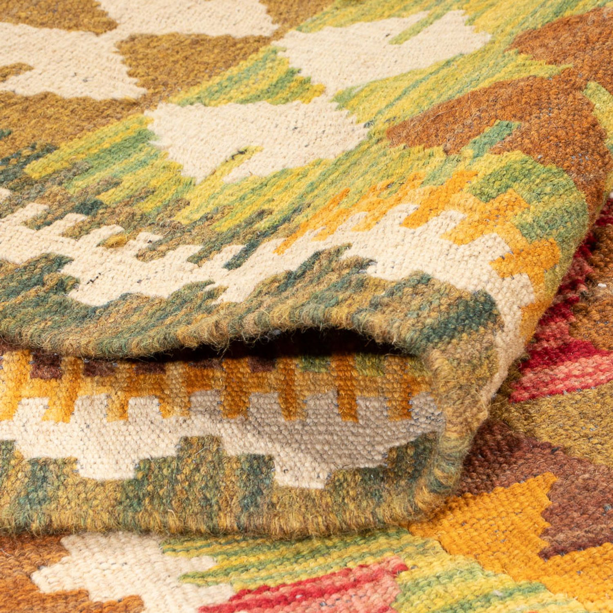 Biegacz Dywan Kelim - Splash - 231 x 123 cm - wielokolorowy