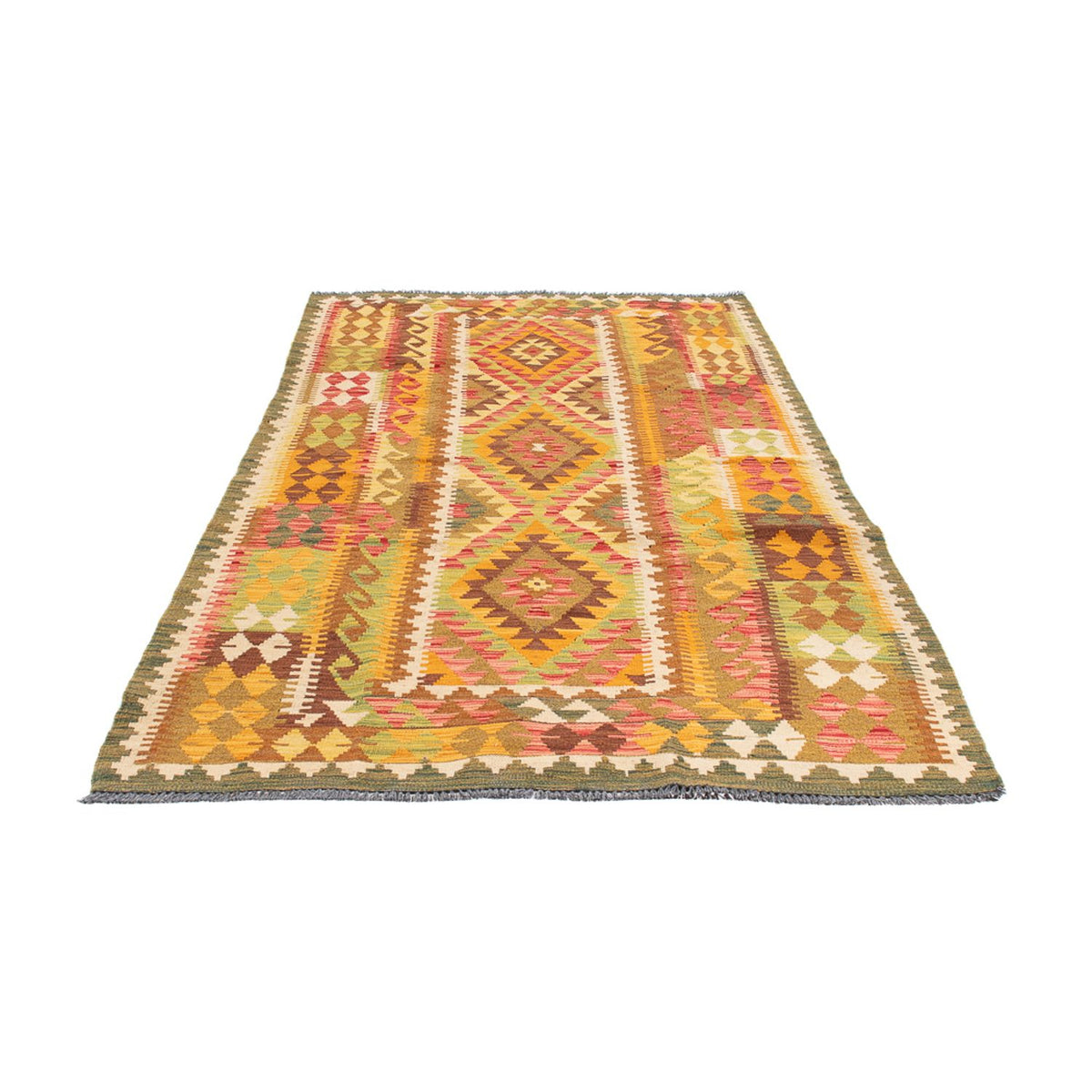 Biegacz Dywan Kelim - Splash - 231 x 123 cm - wielokolorowy