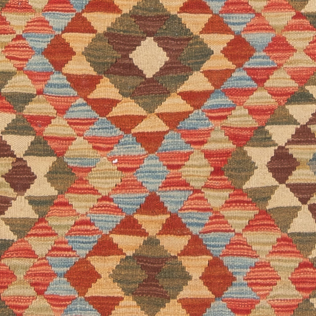 Dywan Kelim - Splash - 114 x 87 cm - wielokolorowy