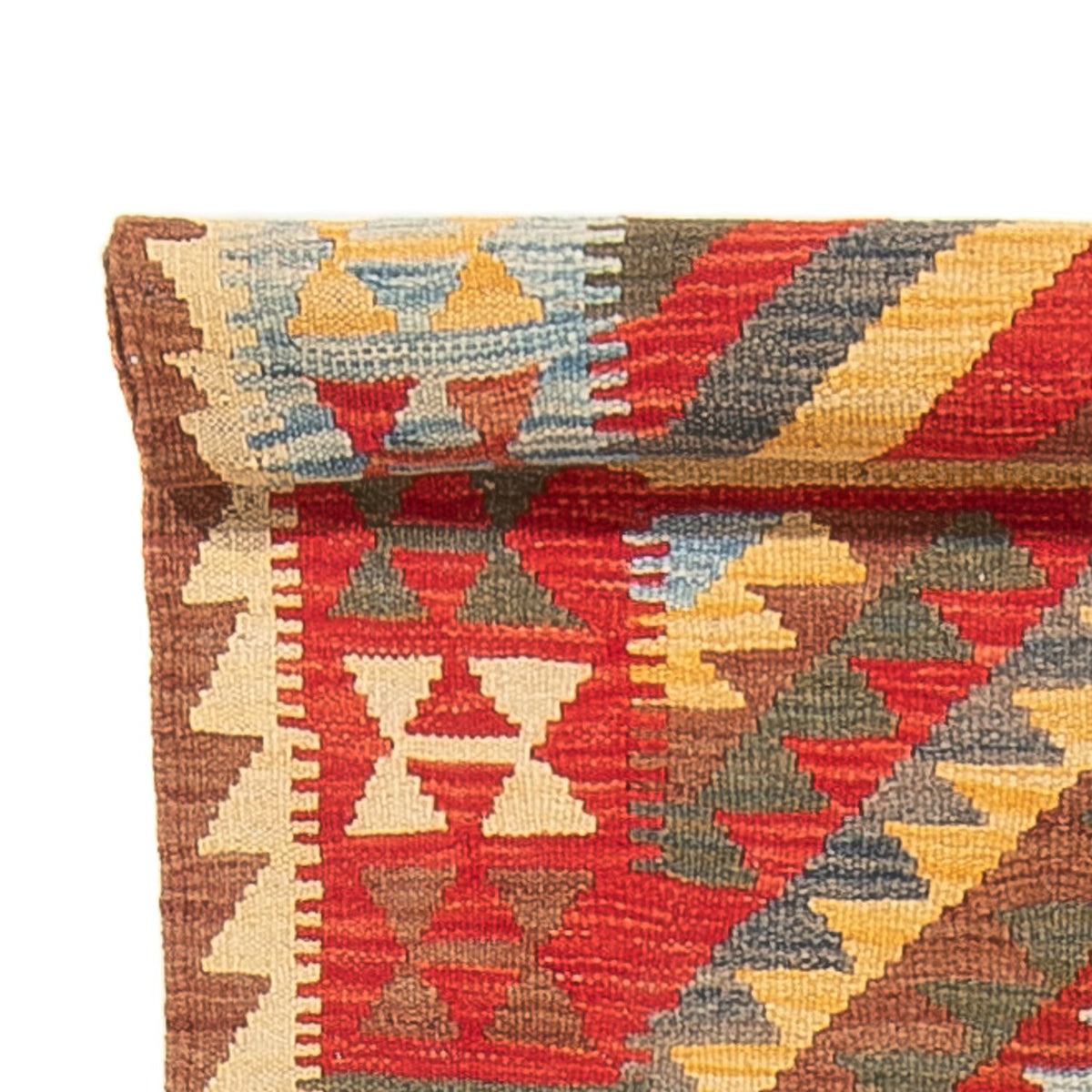 Biegacz Dywan Kelim - Splash - 304 x 76 cm - wielokolorowy