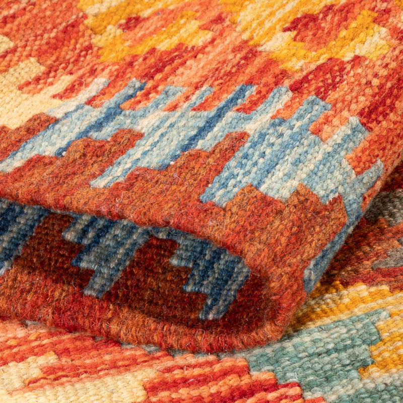 Dywan Kelim - Splash - 119 x 86 cm - wielokolorowy