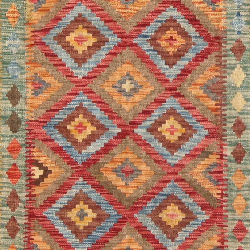 Biegacz Dywan Kelim - Splash - 201 x 107 cm - wielokolorowy