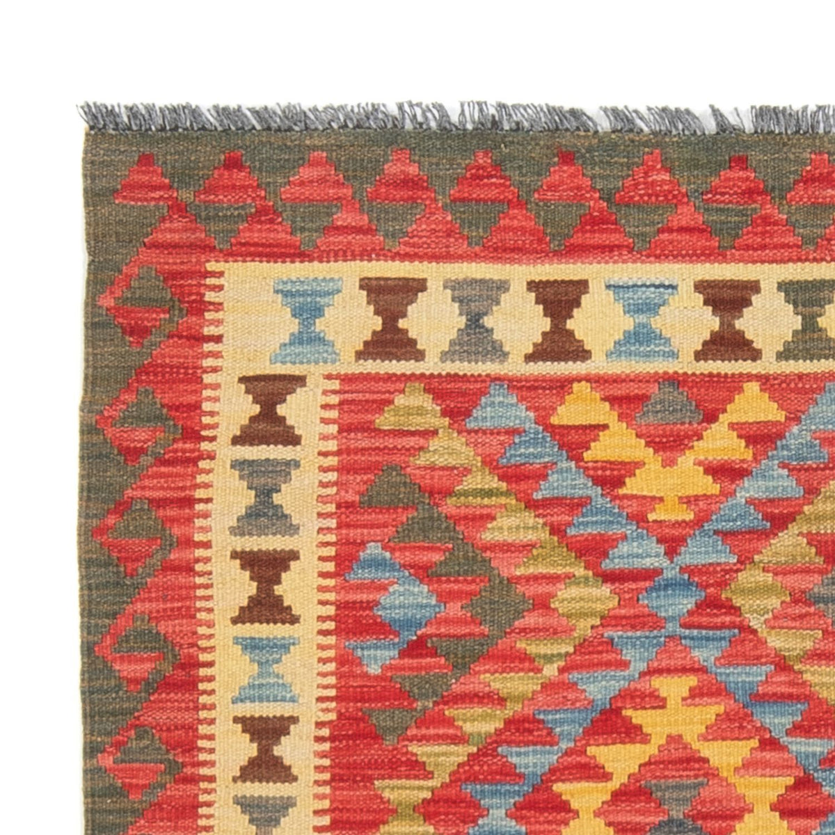 Dywan Kelim - Splash - 152 x 112 cm - wielokolorowy