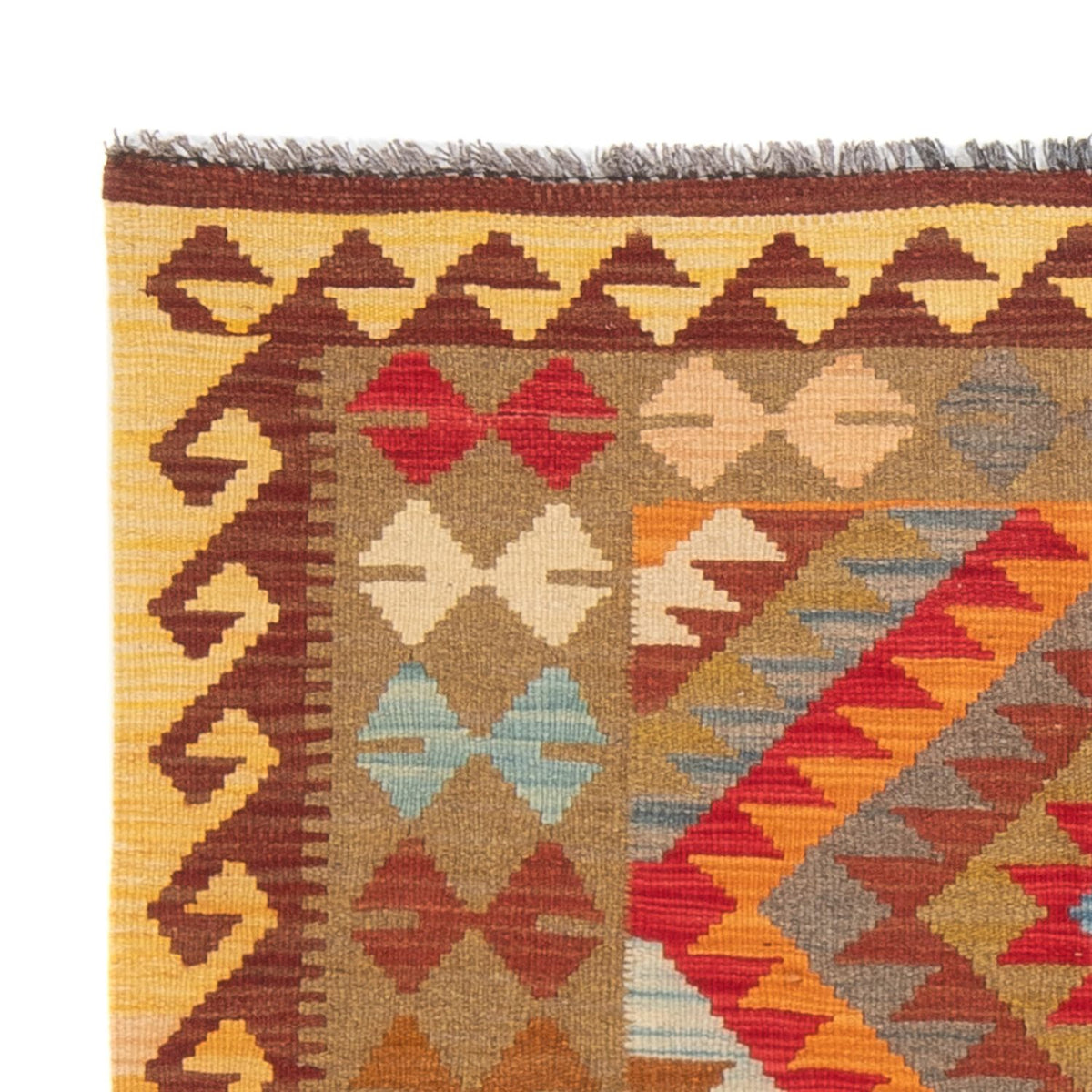 Dywan Kelim - Splash - 149 x 103 cm - wielokolorowy