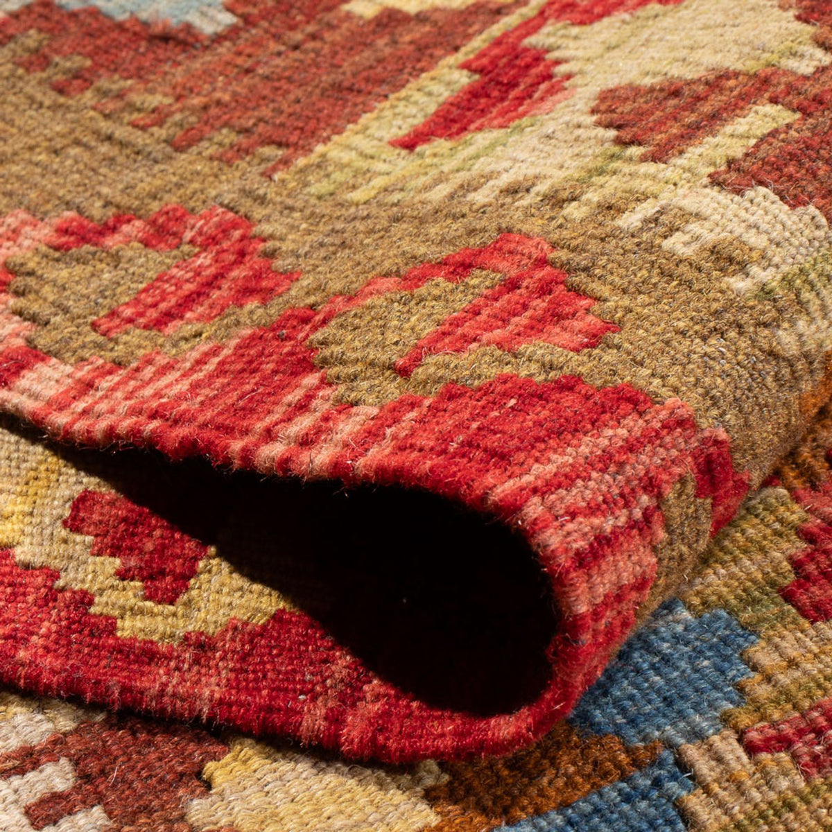 Dywan Kelim - Splash - 149 x 98 cm - wielokolorowy