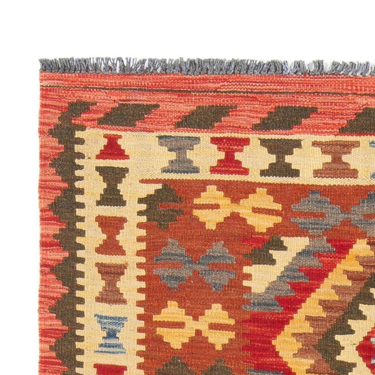 Biegacz Dywan Kelim - Splash - 201 x 102 cm - wielokolorowy