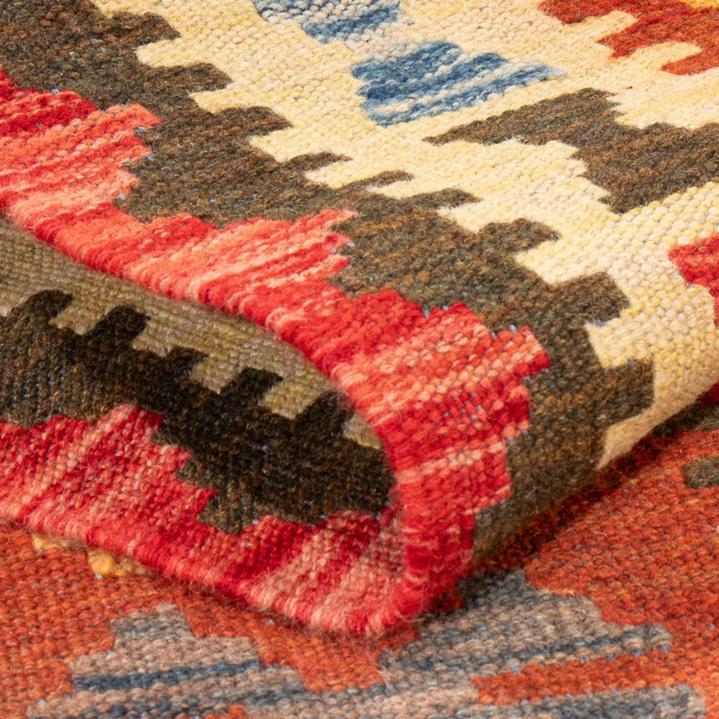 Biegacz Dywan Kelim - Splash - 201 x 102 cm - wielokolorowy
