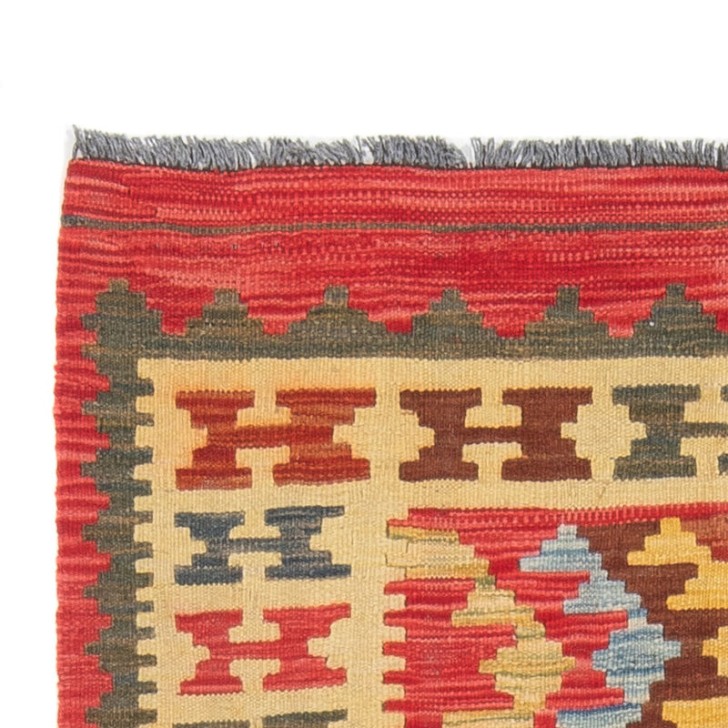 Biegacz Dywan Kelim - Splash - 201 x 94 cm - wielokolorowy