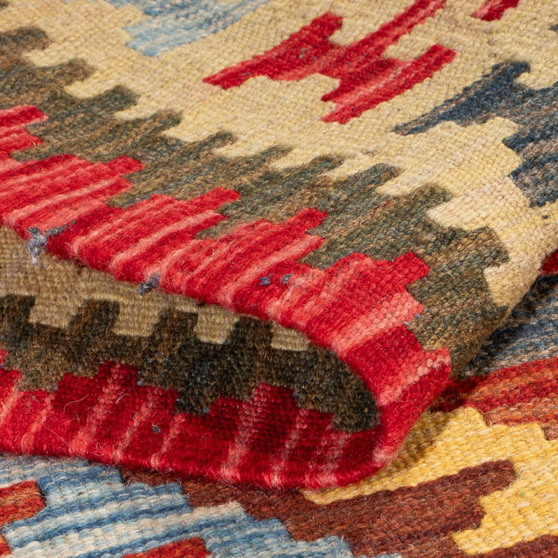 Biegacz Dywan Kelim - Splash - 201 x 94 cm - wielokolorowy