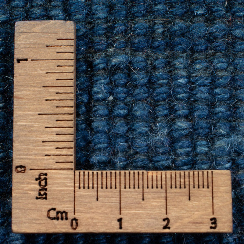 Dywan Gabbeh - perski - 235 x 169 cm - morski błękit