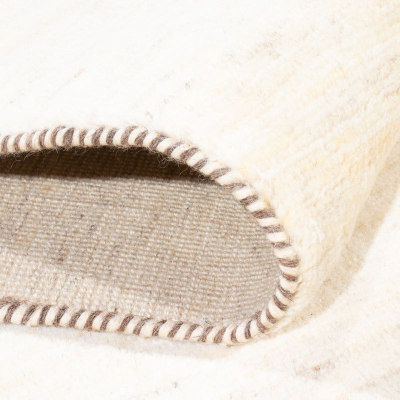 Dywan Gabbeh - perski - 236 x 166 cm - biały