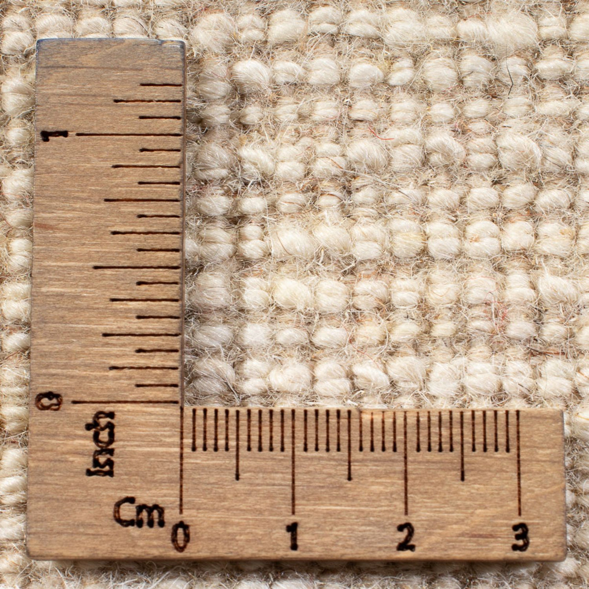 Dywan Gabbeh - perski - 248 x 168 cm - biały