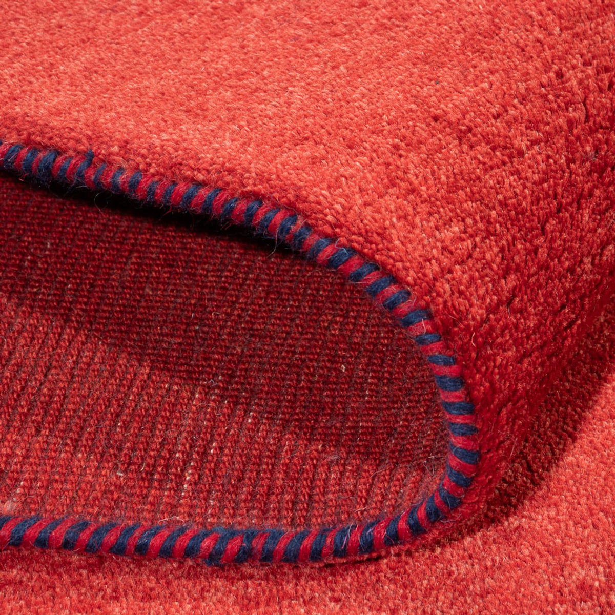 Dywan Gabbeh - perski - 228 x 161 cm - czerwony